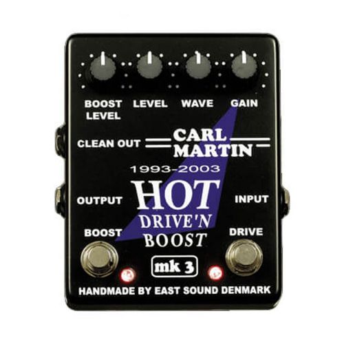 CarlMartin HotDrivenBoostMK3 guitarpedal