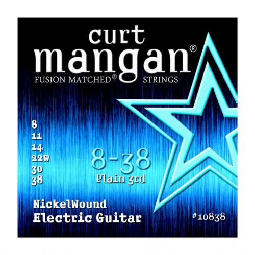 Curt Mangan 10838NickelWound el-guitarstrenge008-038