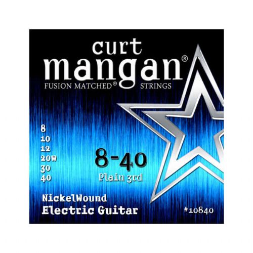 Curt Mangan 10840NickelWound el-guitarstrenge008-040