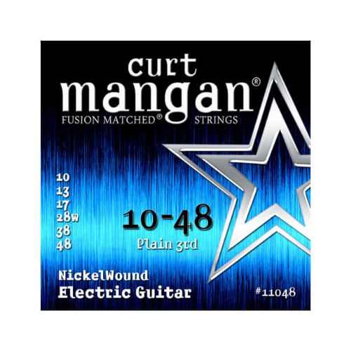 Curt Mangan 11048NickelWound el-guitarstrenge010-048