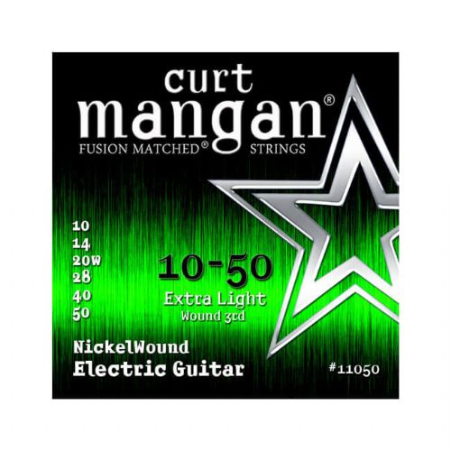 Curt Mangan 11050NickelWound el-guitarstrenge010-050