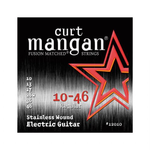 CurtMangan 12010StainlessWound el-guitarstrenge010-046