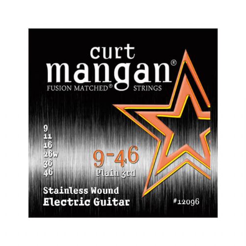 CurtMangan 12096StainlessWound el-guitarstrenge009-046