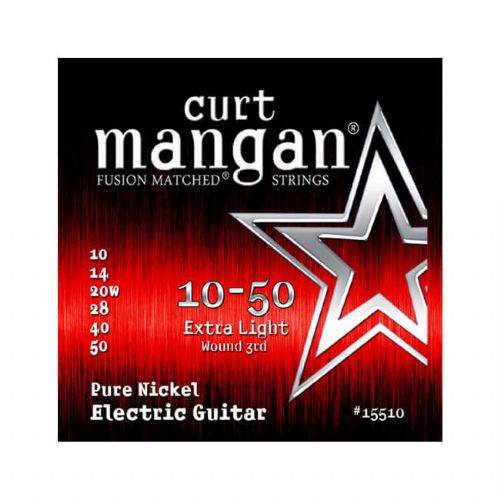 CurtMangan 15510PureNickel el-guitarstrenge010-050