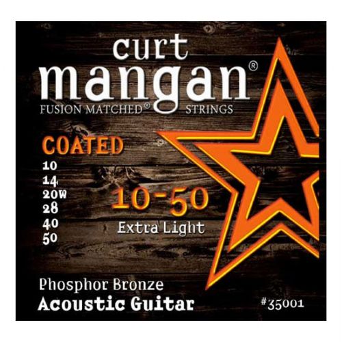 CurtMangan 35001CoatedPhosphorBronze western-guitarstrenge010-050