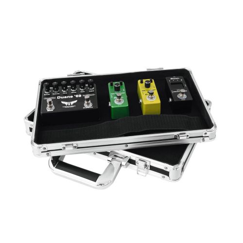 Dimavery  pedal-kasse,lille blacksilver
