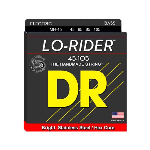 DR Strings MH-45 Lo-Rider bas-strenge, 045-105