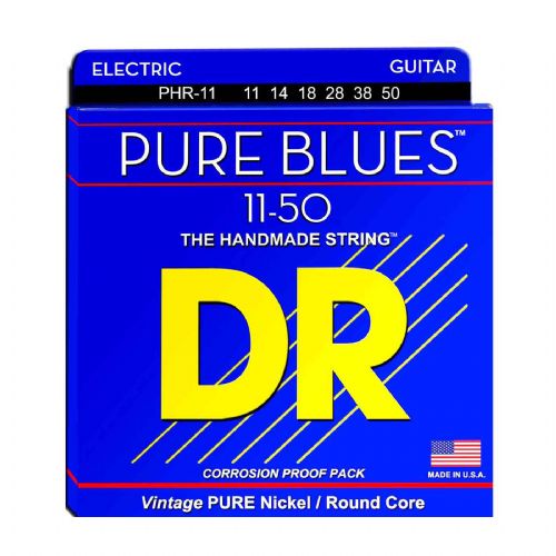 DR Strings PHR-11 Pure blues el-guitar-strenge, 011-050