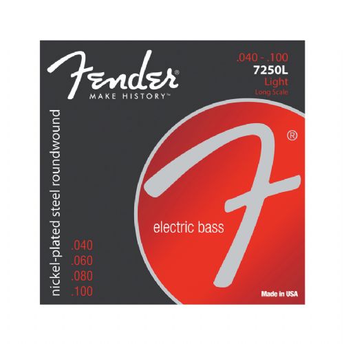Fender 7250L elbas-strenge040-100
