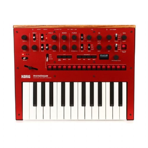 Korg monologue-RD synthesizer rød