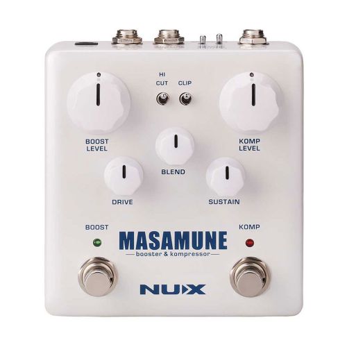 Nux Masamune booster & kompressor guitar-effekt-pedal
