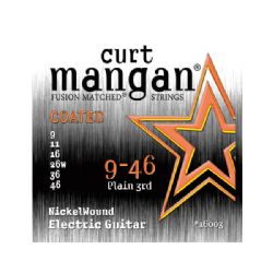 CurtMangan 16003CoatedNickelWound el-guitarstrenge009-046
