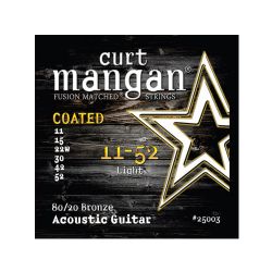 CurtMangan 25003Coated80/20Bronze western-guitarstrenge011-052