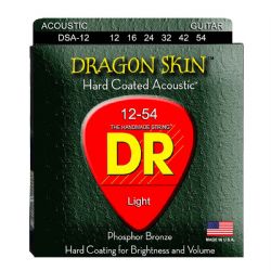 DR Strings DSA-12 Dragon skin western-guitar-strenge, 012-054