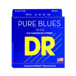 DR Strings PB-45 Pure blues bas-strenge, 045-105
