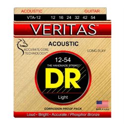 DR Strings VTA-12 Veritas western-guitar-strenge, 012-054