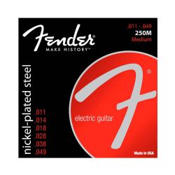 Fender 250Mnickel-platedsteel el-guitar-strenge,011-049