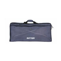 Ritter RKP2-00/BLW taske til keyboard, 28x48x10 cm. blue / silvergrey